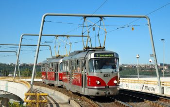Linkové vedení tramvají od 28.8.2016