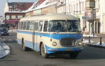 3. ledna 2017 do Roudnice nad Labem historickým autobusem