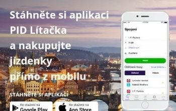 Mobilní aplikace PID Lítačka nově s dlouhodobými časovými kupóny