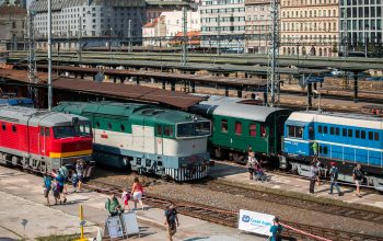 Pražský železniční den na Masarykově nádraží 11. 9. 2021