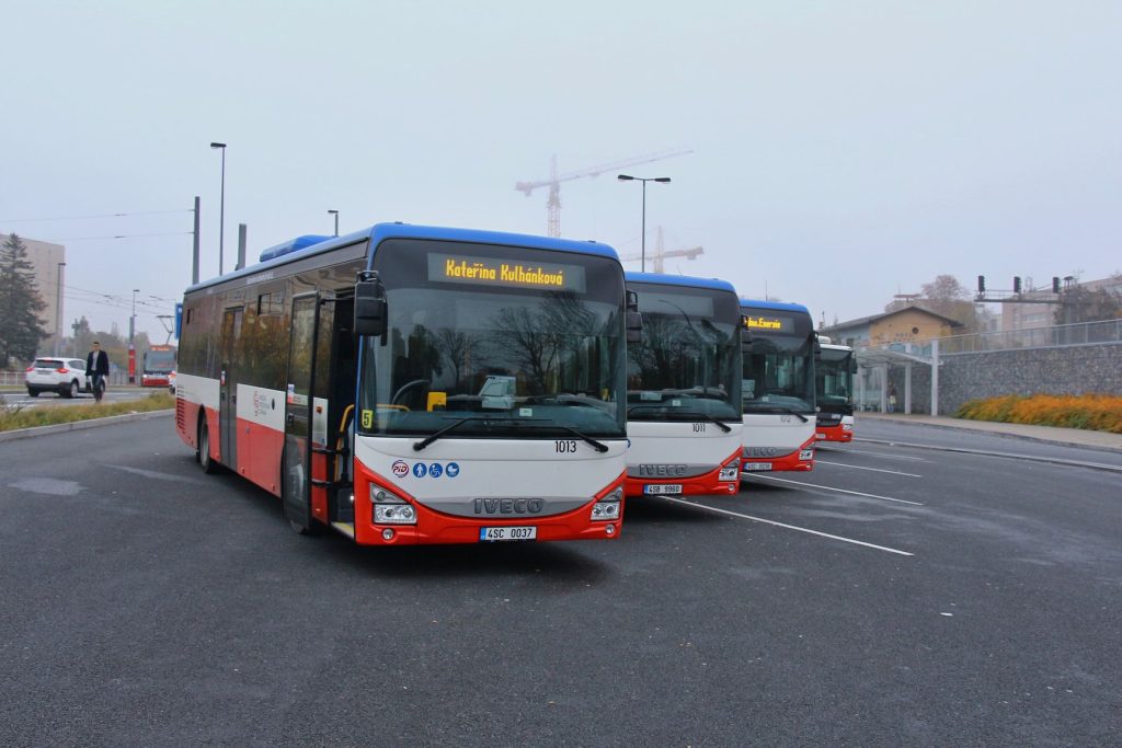 Nové autobusy dopravce Kateřina Kulhánková - EXPRESCAR
