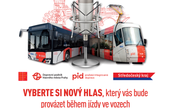 DPP vybírá nový hlas pro autobusy a tramvaje MHD, o vítězi rozhodnou cestující formou ankety
