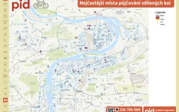 Na Lítačkou si bude dál možné půjčit sdílené kolo zdarma, bikesharing se stane běžnou součástí pražské MHD