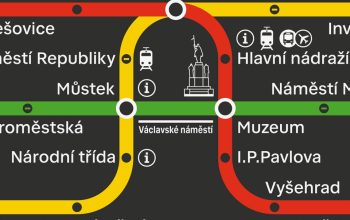 Ve vozech metra testujeme novou grafiku Čitelné Prahy