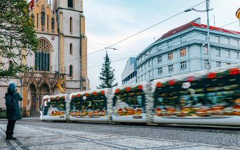 Adventní posílení pražské MHD