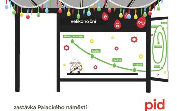 Zastávka Palackého náměstí se ve středu 1. 4. promění na Velikonoční