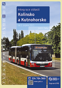 Integrace oblastí Kolínska a Kutnohorska (srpen 2021) – jízdní řády