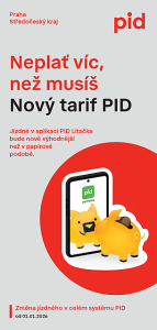 Nový tarif PID (2026-01)