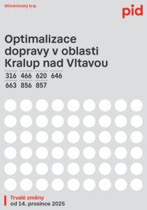 Optimalizace dopravy v oblasti Kralup nad Vltavou (2025-12)