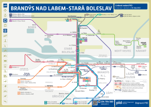 Brandýs nad Labem-Stará Boleslav – linky PID (schéma)