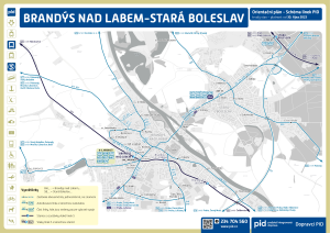 Brandýs nad Labem-Stará Boleslav – linky PID (mapa)