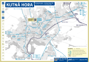 Kutná Hora – linky PID (mapa)