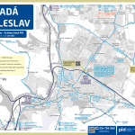 Mladá Boleslav – linky PID (mapa)